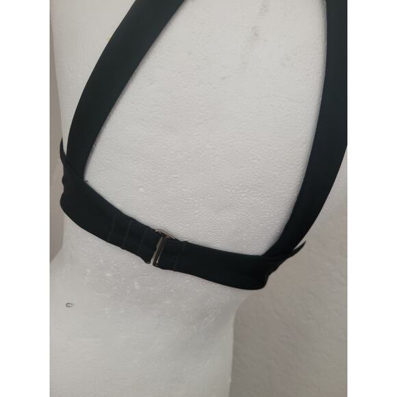 Athleta‎ Maldives Bra Cup Bikini Top Womens Size 34 B/C Black Underwire UPF - Picture 8 of 12